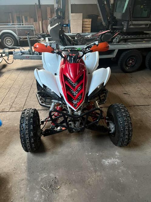 Te koop Yamaha raptor700r met kenteken