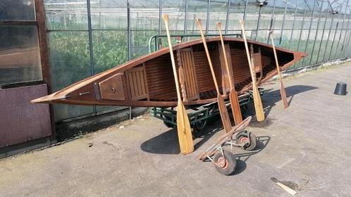 Te koop zelfbouw houten canadeseopen kano