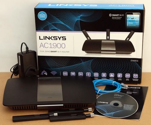 Te Koop Z.G.A.N Linksys EA6900 HD VIDEO PRO AC1900 