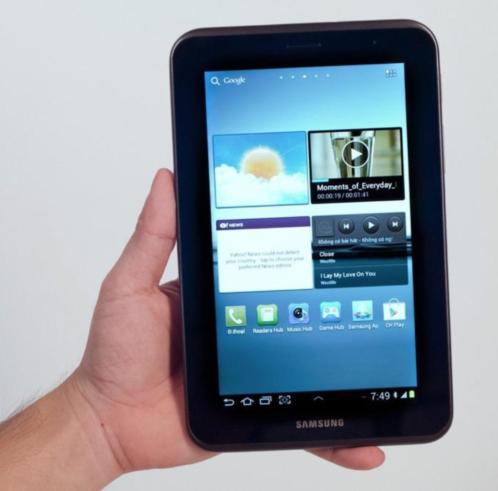 Te koop zwart Samsung 7.0 inch tab 2 