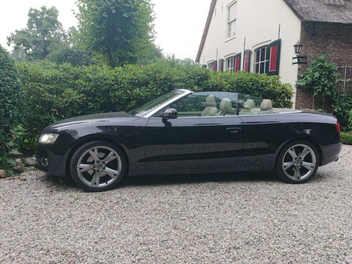 Te Koop Zwarte Audi A5 Pro Line Cabriolet
