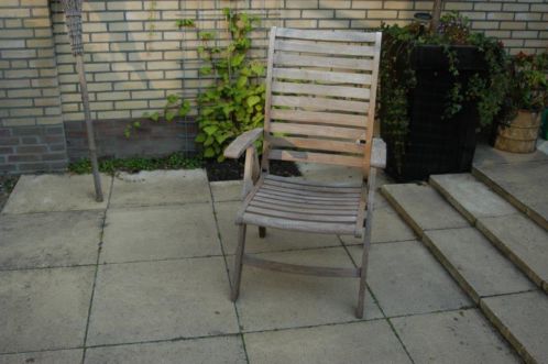 teak houten tuinset 