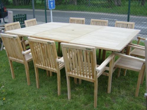 TEAK TUINSET MURAI 10 WEEKAANBIEDING bij OUTLET232