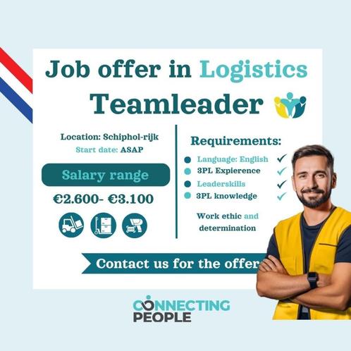 Team Leader with 3PL logistics (English Speaking)