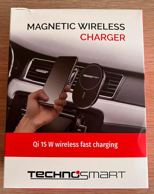 TechnoSmart magnetische draadloze oplader voor in de auto