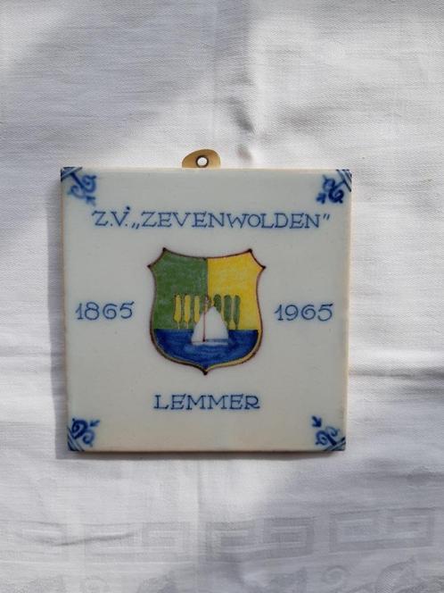Tegel Zeilvereniging Zevenwolden Lemmer, 100 jaar. 1865-1965