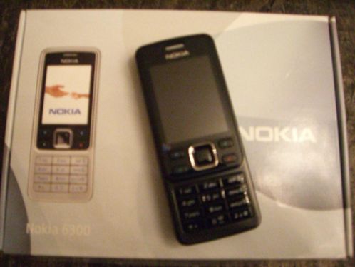 Tekoop nieuwe Nokia6300 zwart (geen refurbish)