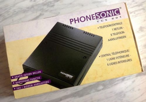 Telefoon Centrale Telefooncentrale Phonesonic TCS 601