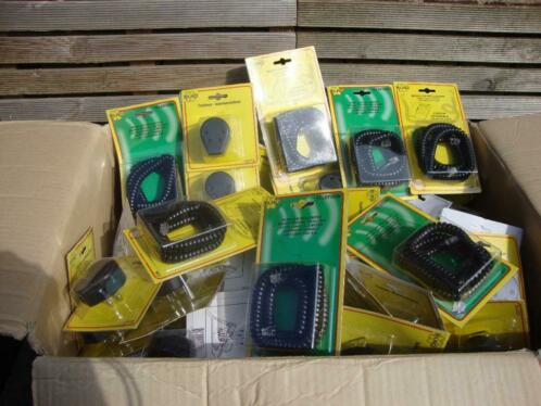 telefoon krulsnoeren en stekkers  zwart nu  1,00 - nieuw 