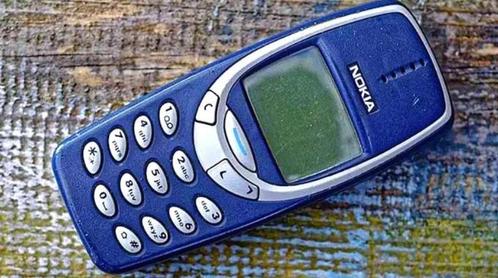 telefoon nokia oude model blauw