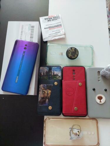 Telefoon Oppo reno z met garantie hij was 300