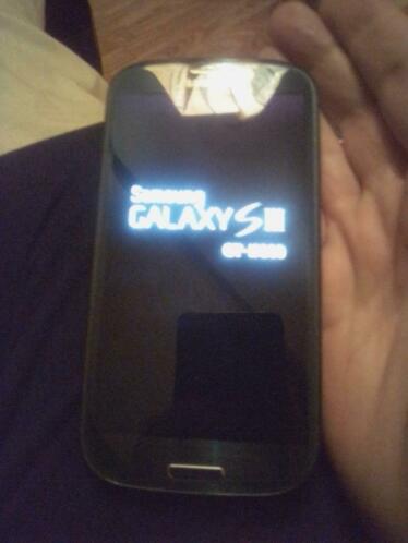 Telefoon Samsung Galaxy S3 zwart krasloos