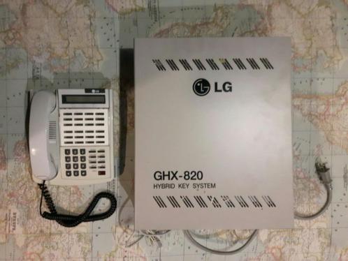 Telefooncentrale Hybrid Key System GHX-820 voor de handel