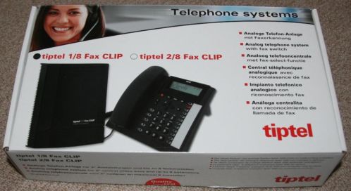 Telefooncentrale met 8 aansluitmogelijkheden (incl. fax)