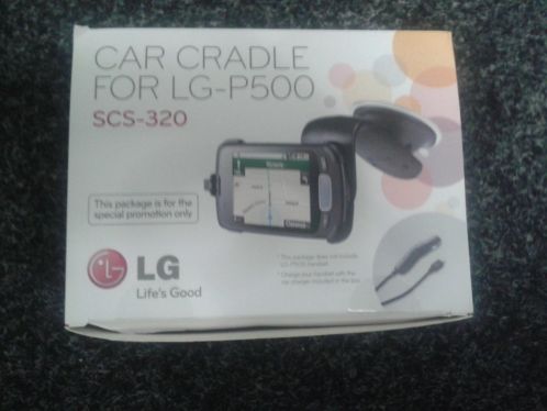 Telefoonhouder - voor de LG P500 Optimus