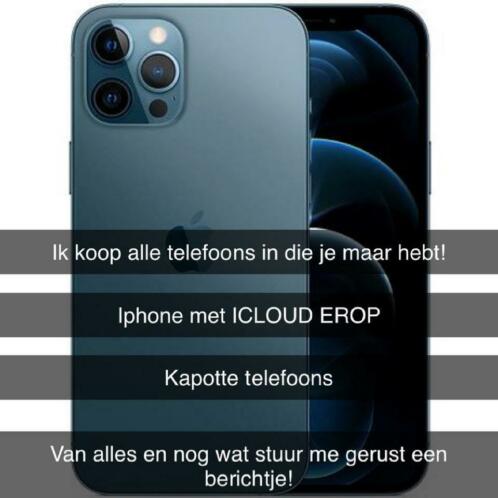 Telefoons worden allemaal ingekocht