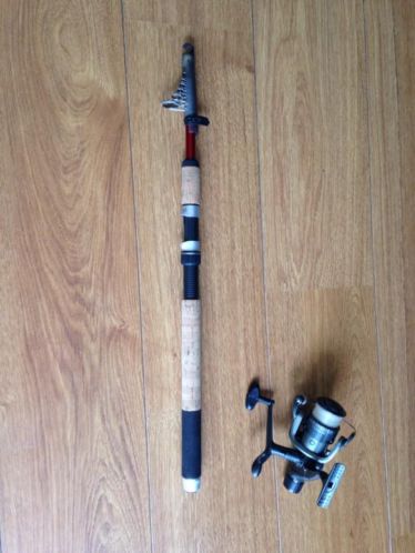 Telescopische spinhengel Mitchell met SPRO molen