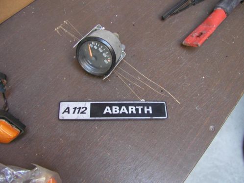 Temperatuurmeter VDO Autobianchi Lancia A112 Abarth