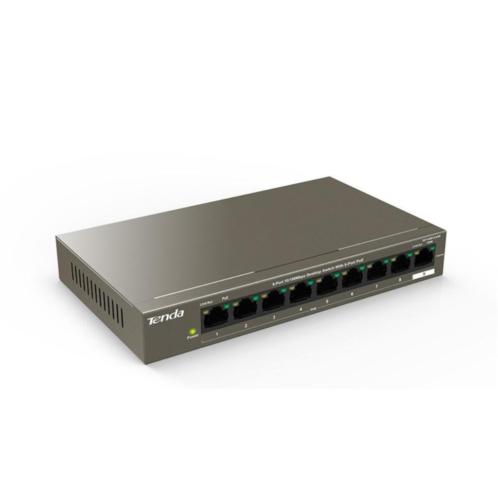 Tenda 8 x IP POEPOE poorts switch (TEF1109P-8)