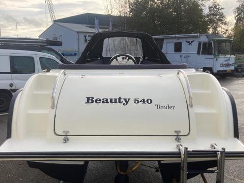 Tender Sloep Beauty 540  Tohatsu 15pk  Zonnedek  TRAILER