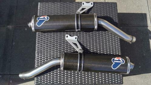 Termignoni carbon dempers hoog Ducati Supersport I.E.