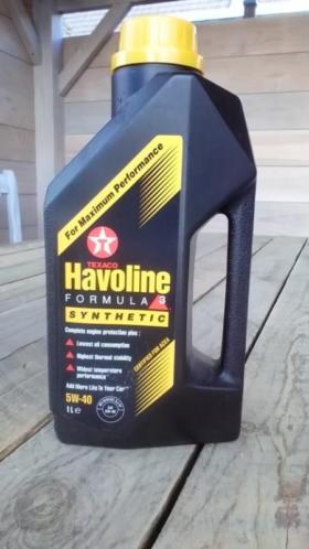Texaco Havoline Formula 3 5w40 motorolie synthetisch 