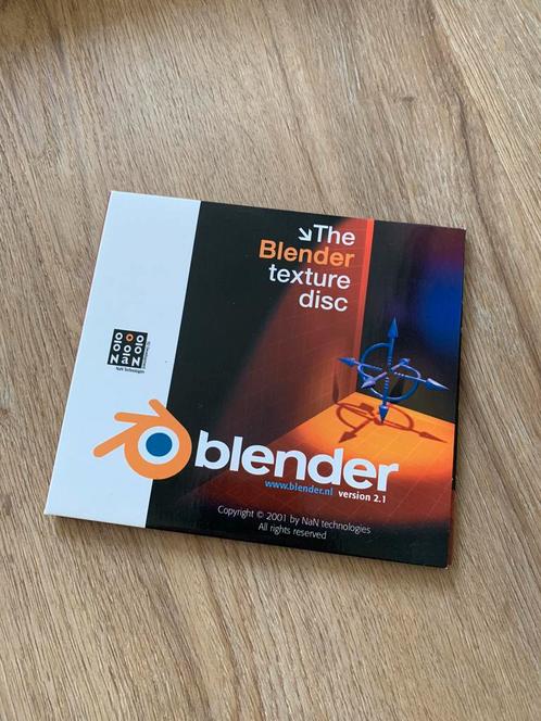 The Blender texture disc Blender 3D