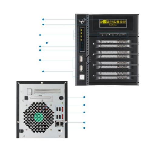 Thecus N4200ECO NAS (zonder schijven) 