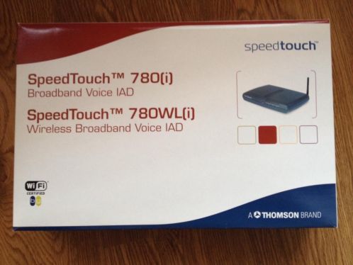 Thomson SpeedTouch 780WL wireless router compleet