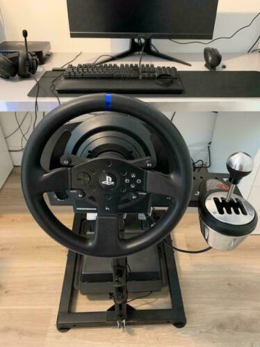 Thrustmaster T300 rs met wheelstand en TH8AT3PA set