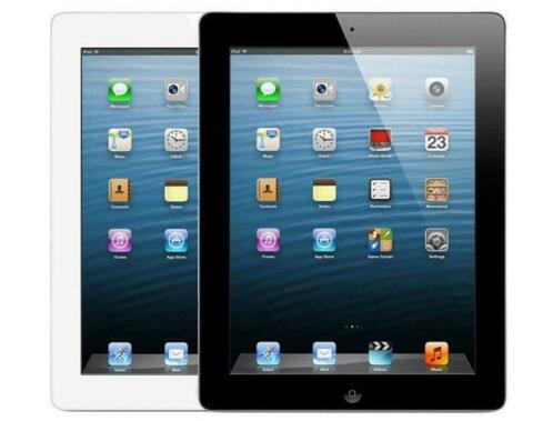 thuiswerkstudie actie Apple iPad 4 9.7 zwart wit 32GB w...