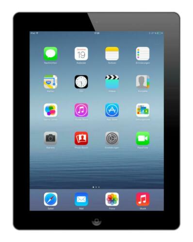 thuiswerkstudie actie Apple iPad 4 Zwart 32GB WiFi  Gara