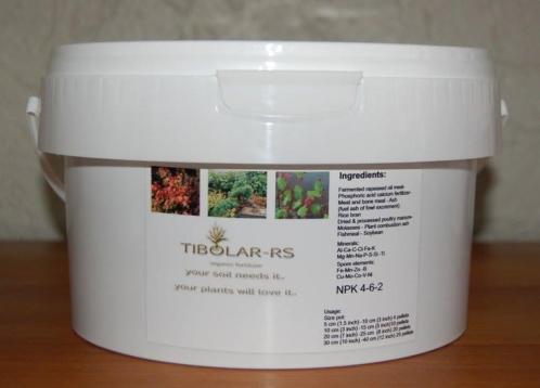 Tibolar-RS NPK 4-6-2, voor bonsai 2.5 kg NU voor EU 45,00