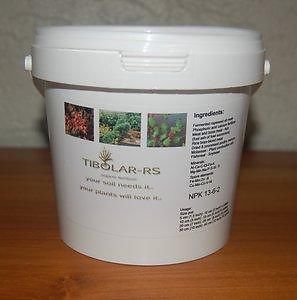 Tibolar-RS voeding voor bonsai 1kg Pellets NPK13-6-2