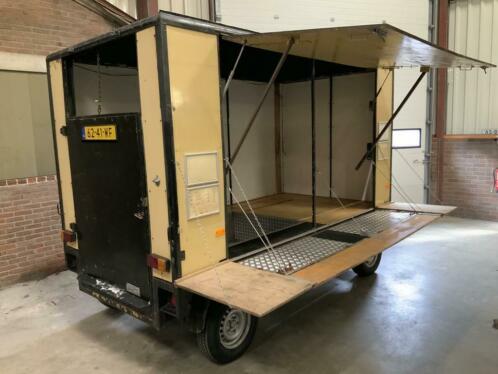 Tijhof Schamelwagen Verkoopwagen Marktwagen Aanhanger 2000kg