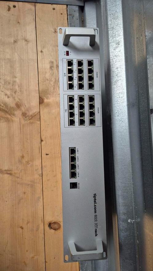 Tiptel 822 XT Rack - Pro Telefooncentrale  VoIP-gateway