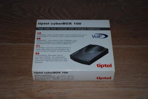 Tiptel CyberBox 100 - Skypen via uw normale telefoon