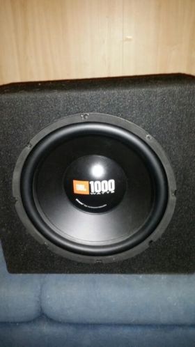 Tk jbl subwoofer kast met jbl versterker