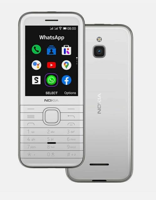 TK Nokia 8000 4G wit (bondoosoplader2 krasjes)