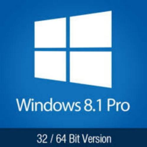 tka win 8.1 pro op bootable dvd 32 of 64 bit NL of Engels