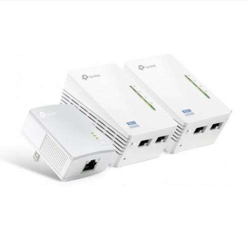 TL-WPA4220T-KIT wifi booster set  1extra powerline adapter