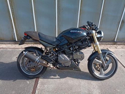 Toffe Ducati Monster 600, 1997, veel carbon en mega geluid