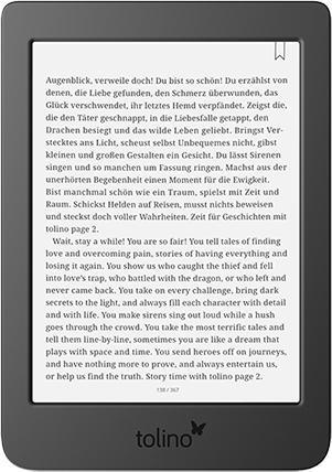 Tolino Page 2 Zwart E-Reader