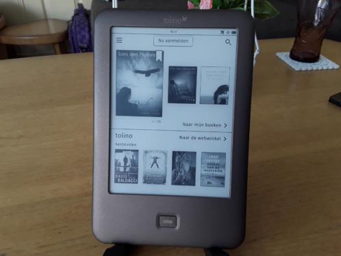 Tolino Shine Wifi-4GB met 250 NL-Talige Thrillers Als nieuw