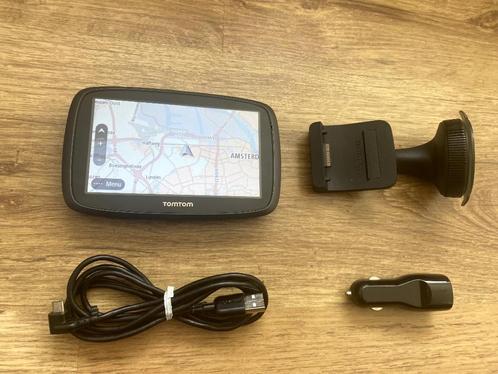 Tomtom GO 5100 World LifeMaps-Traffics-Flits met sim kaart