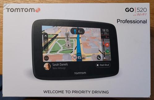 Tomtom Go 520 Pro. (op 5 inch scherm), Wifi, bluetooth.