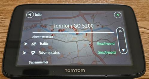 Tomtom Go 5200, wifi, bluetooth, simkaart.