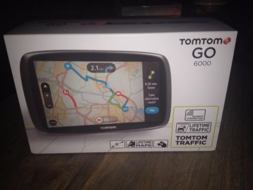 TomTom Go 6000 life traffic  lifetime maps