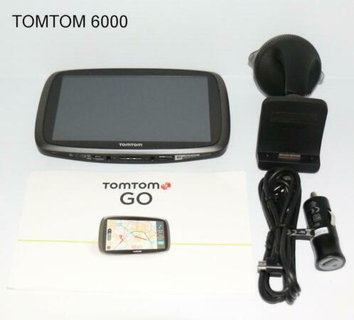 Tomtom Go 6000 ,LTM amp HD verkeersinfo , ingebouwde simkaart