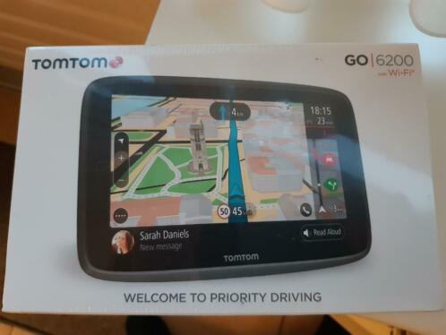 Tomtom GO 6200 Navigatie met Wi-Fi NIEUW 